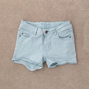 Zara jean shorts Europe size 34 (US size 2)